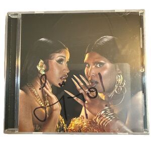 Lizzo Rumors feat Cardi B Signed CD New Sealed Pop Music Collectible